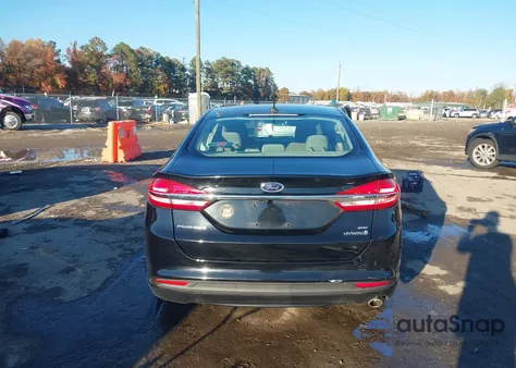2018 Ford Fusion Hybrid Se from USA, damaged, VIN 3FA6P0LU6JR155485